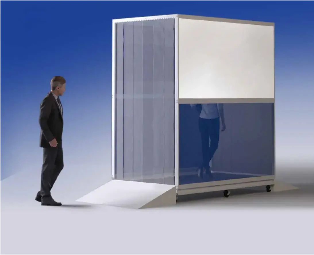 Базовая модель дезинфекционного тоннеля