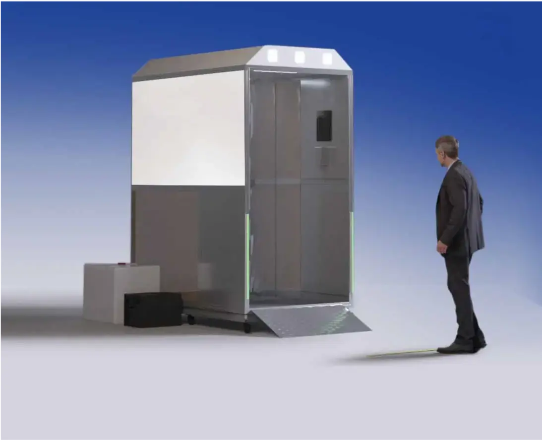 Премиум модель тоннеля дезинфекционного тоннеля